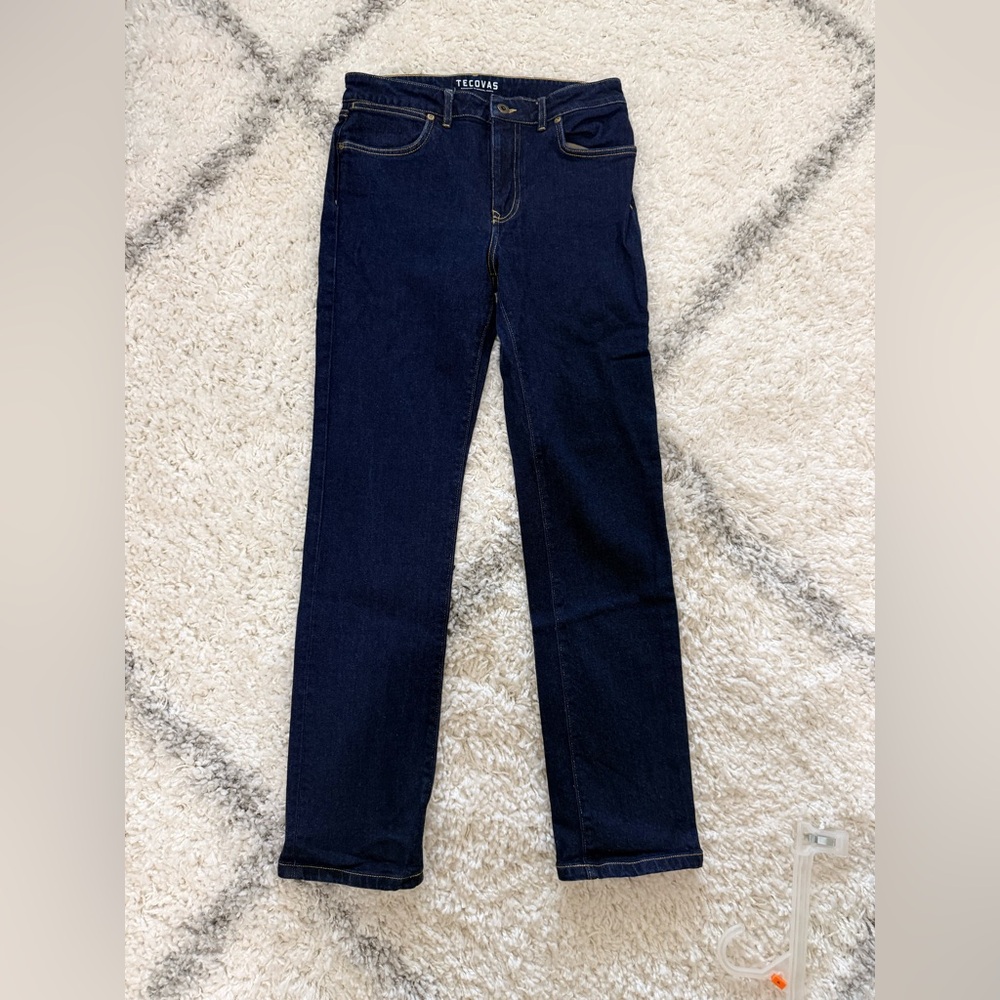 Tecovas Dark Indigo Straight-Leg Women's Jeans